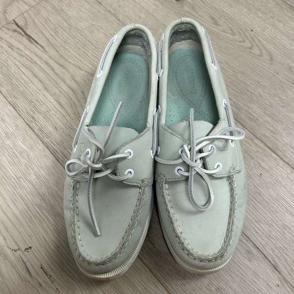 Sperry’s Top Sider Aquamarine Boat Deck Shoes - Picture 3 of 5